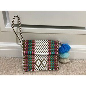 NWOT Squeeze De Citron Clutch Handbag Wristlet Colorful